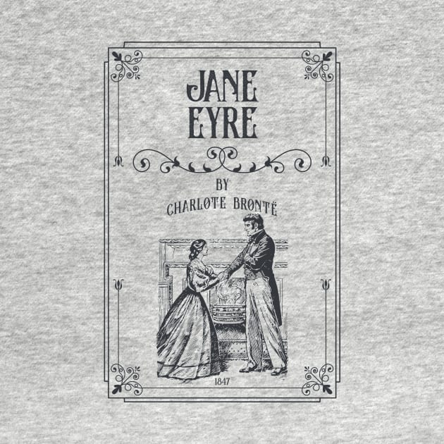 Jane Eyre & Mr Rochester, Thornfield Hall, Charlotte Bronte by OutfittersAve